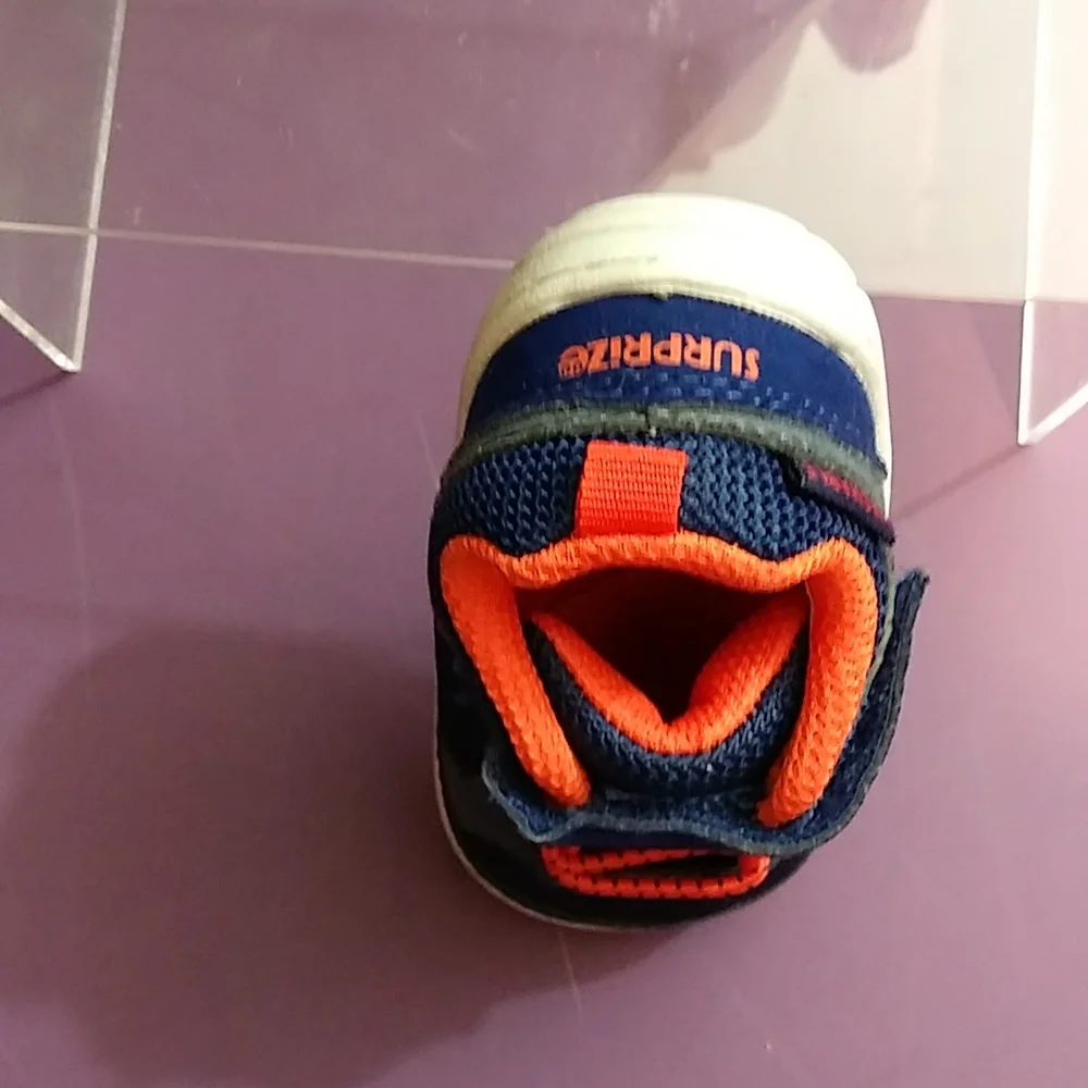 Amputee Baby Boys' Surprize by Stride Rite® Ari LEFT Sneaker - Navy Size 3T